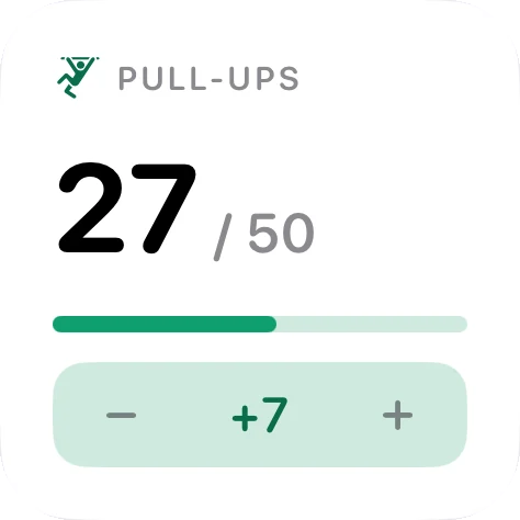 Small pull-ups widget, 27 of 50